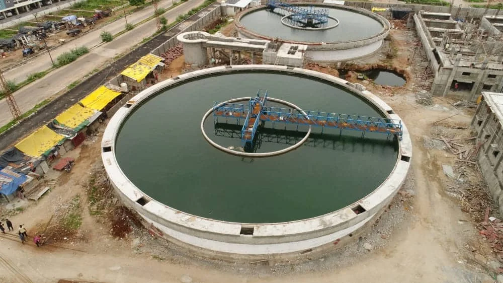 Water and wastewater treatment plant